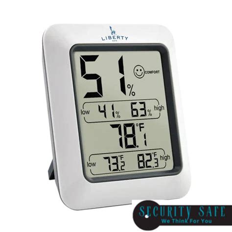 liberty gun safe temperature monitor